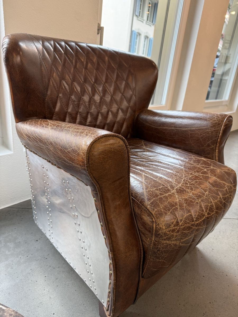 Poltrone: Vintage echt Leder Sessel  – Usato da Niederlenz venduto da SaraMK6 1