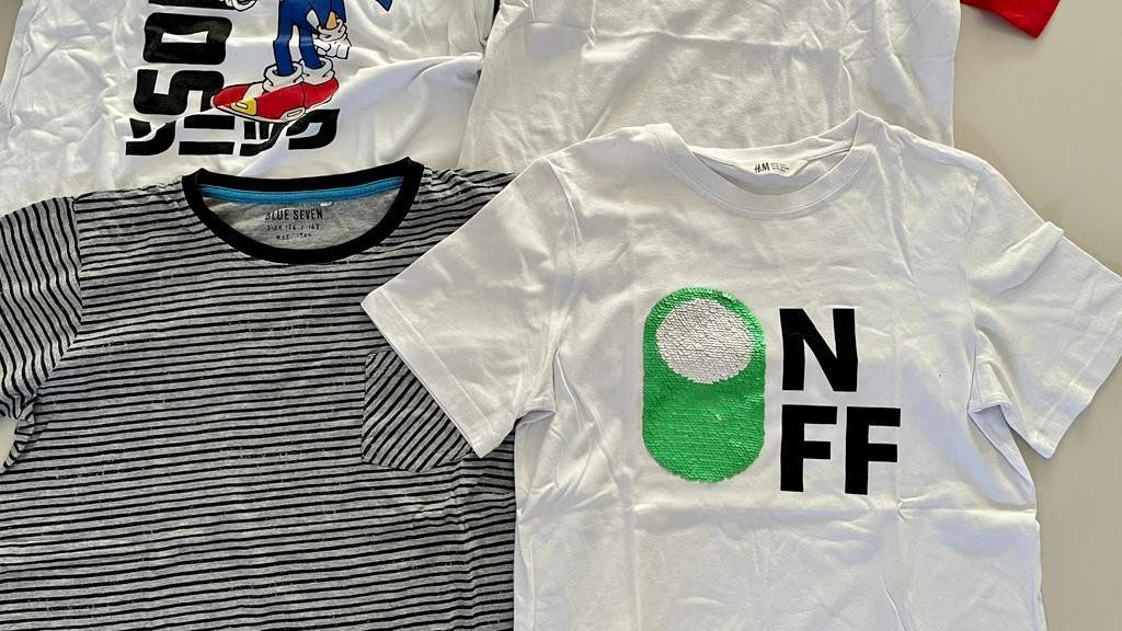 Camicie, T-shirt & Polo: 6 Knaben T-Shirts – Usato da Rheineck venduto da pssesolnet 2