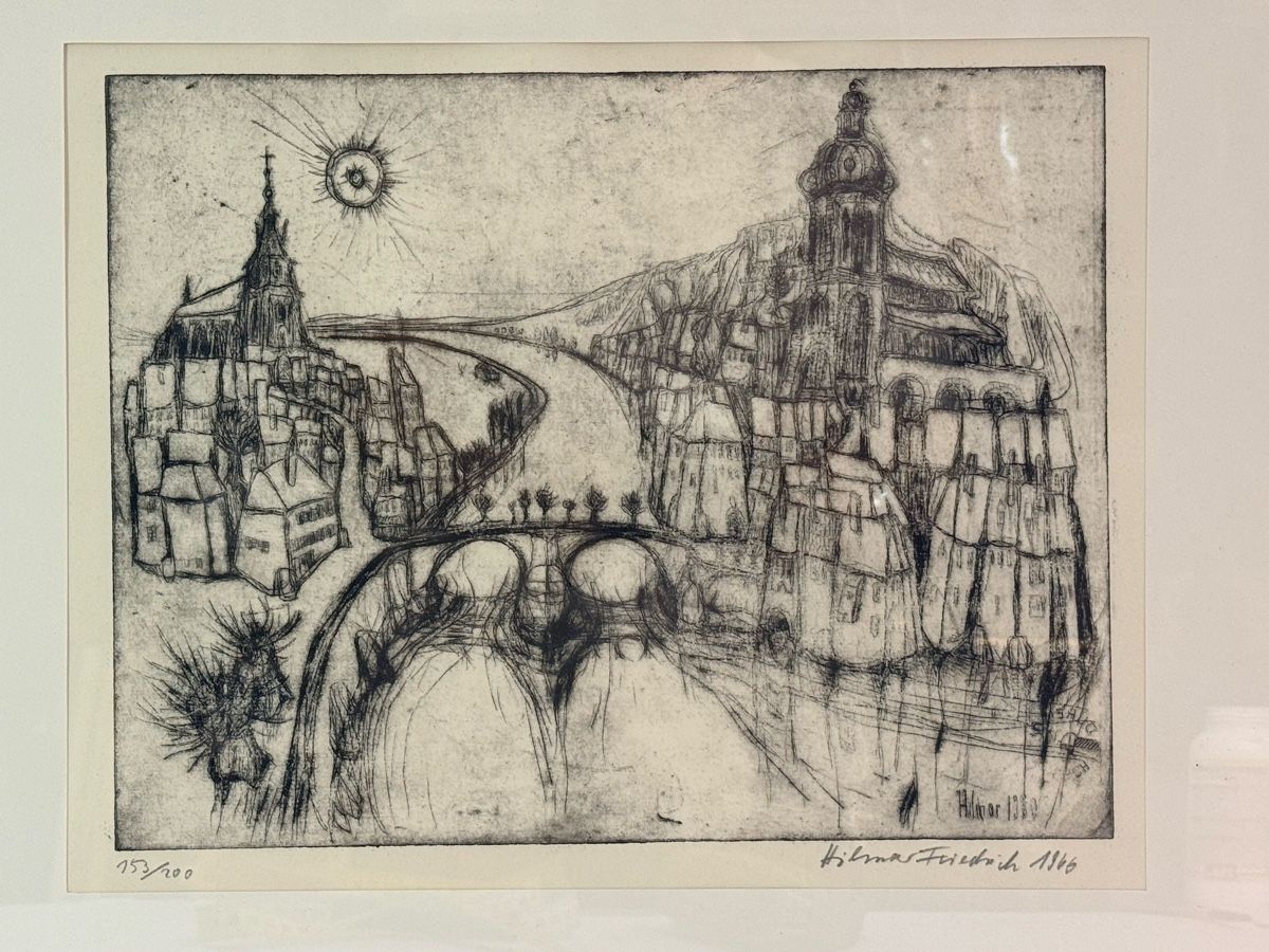 Grafiken & Lithographien: Hilmar Friedrich - Radierung  – Gebraucht aus Solothurn von NUVICO 3