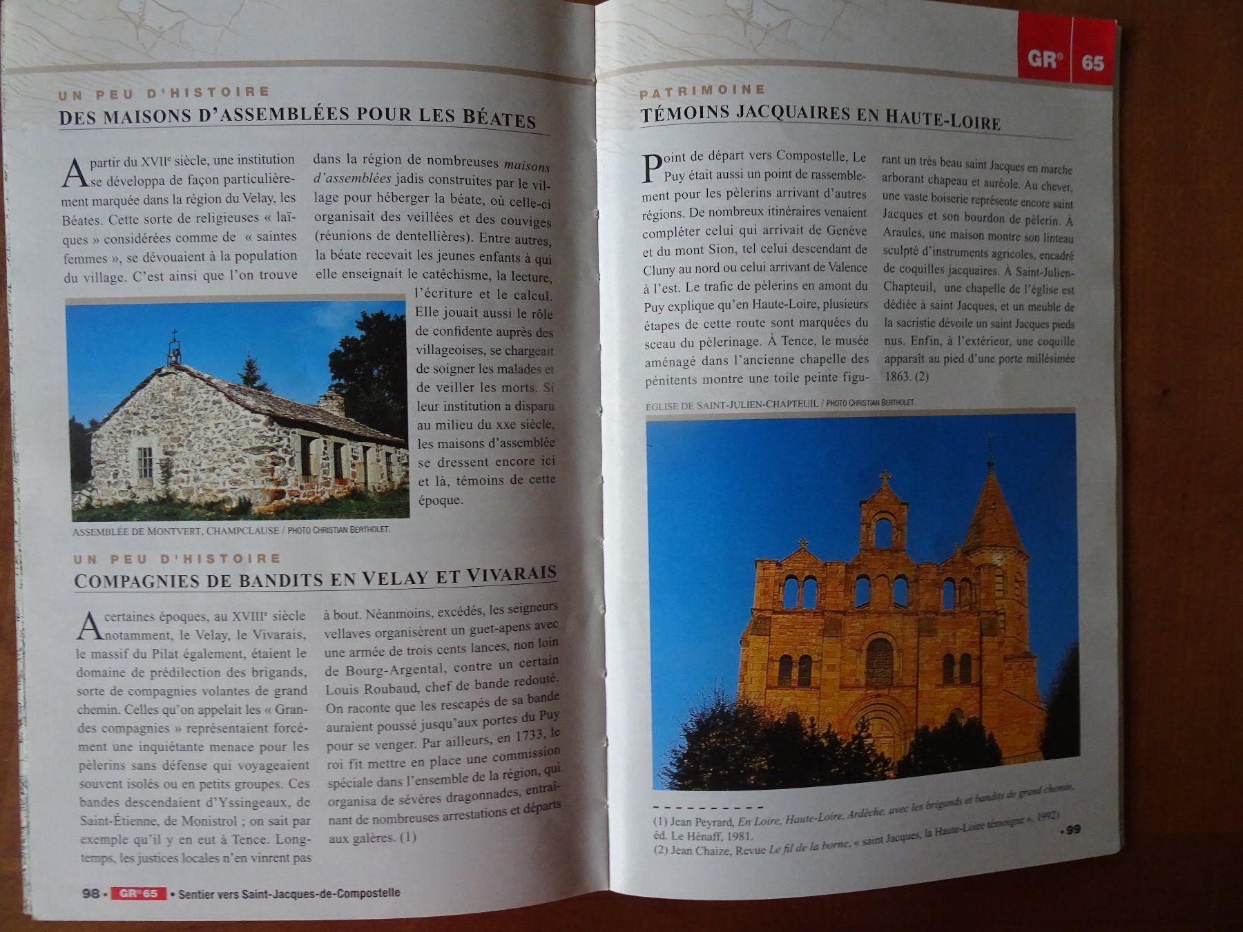 Bücher: Grande randonnée 65 - Sentier vers St-Jacques-de-Compostelle – Gebraucht aus männedorf von purzelchen 6