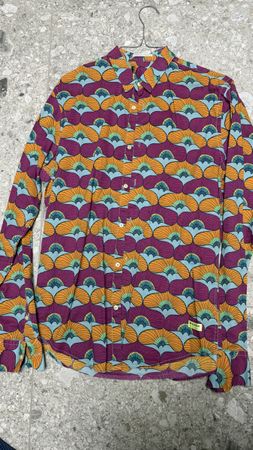 Scotch & Soda Hemd, Gr. M bunt gemustert, neuwertig!