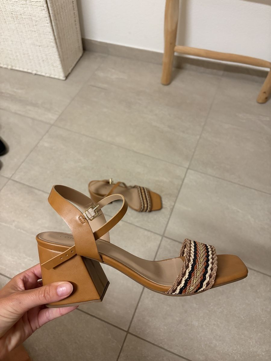 Scarpe da donna: Damen Stilettos Grösse 39 - cognacfarben – Nuovo (secondo la descrizione) da Meilen venduto da SabrinaK1992 1