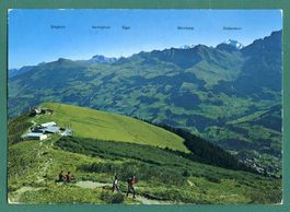 Adelboden, Bergrestaurant Schwandfeldspitz, ungelaufen