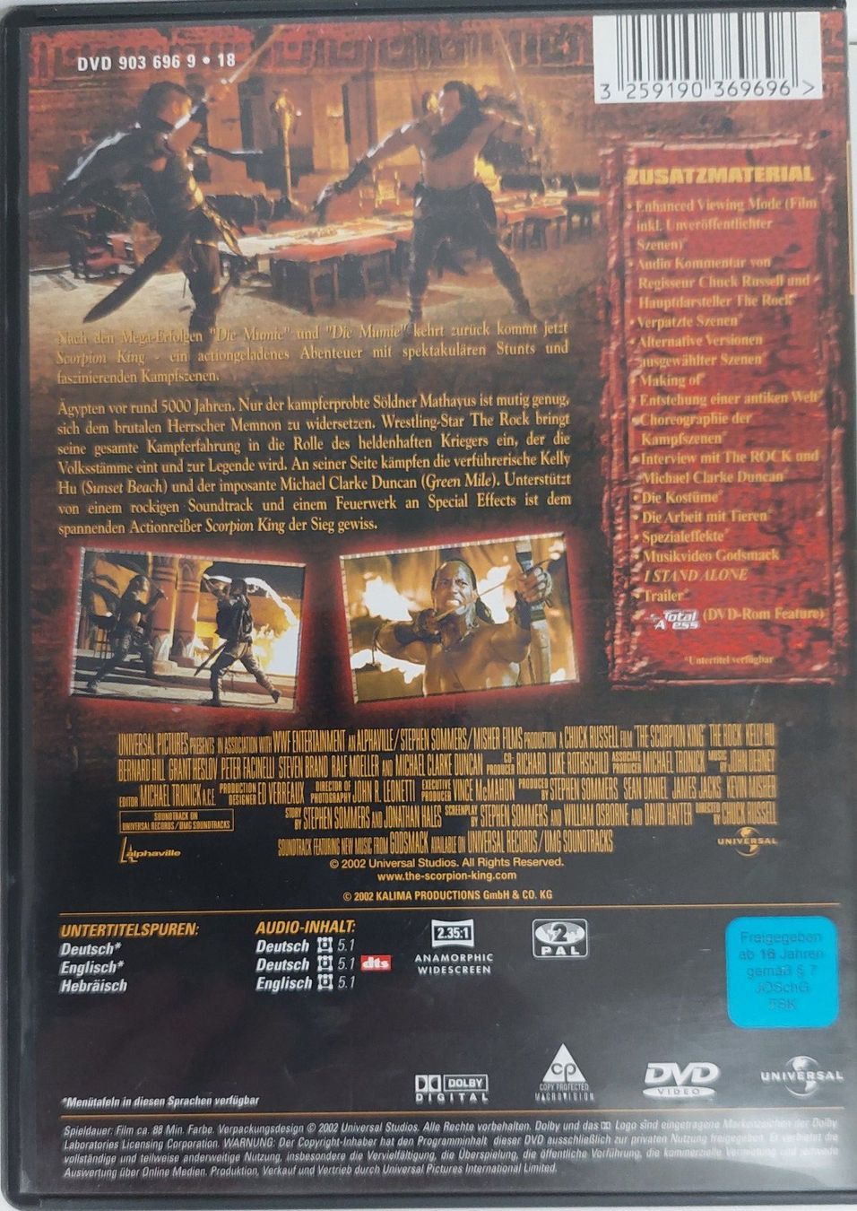 Tutti i DVDs: 4 DVD mit Dwayne Johnsen-The Rock – Usato da Münchenbuchsee venduto da mummeli 9