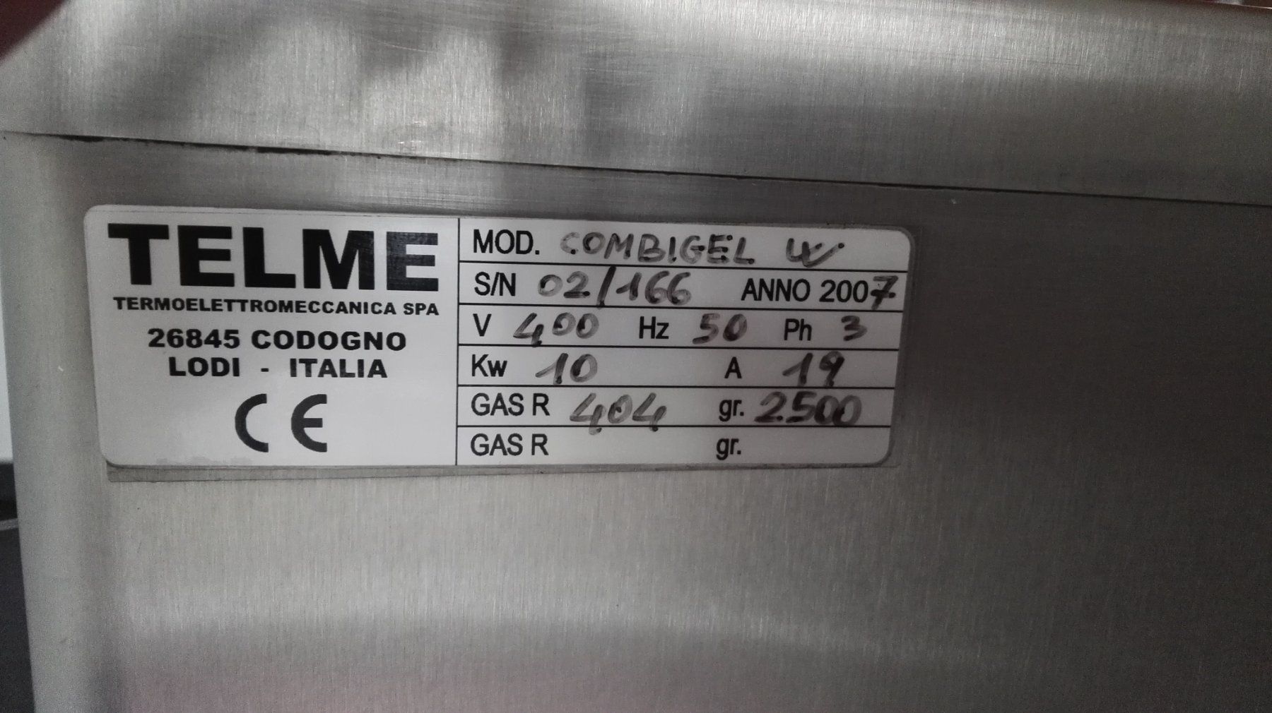 Elettrodomestici da cucina: Glacé Maschine Telme Combigel 10l – Usato da St.Gallen venduto da dan_kd8f 2