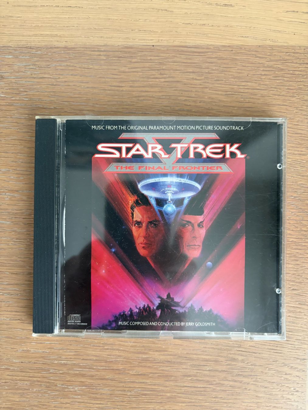 CDs: CD STAR TREK 5 : THE FINAL FRONTIER PAR JERRY GOLDSMITH – Gebraucht aus Geneve von tigre69