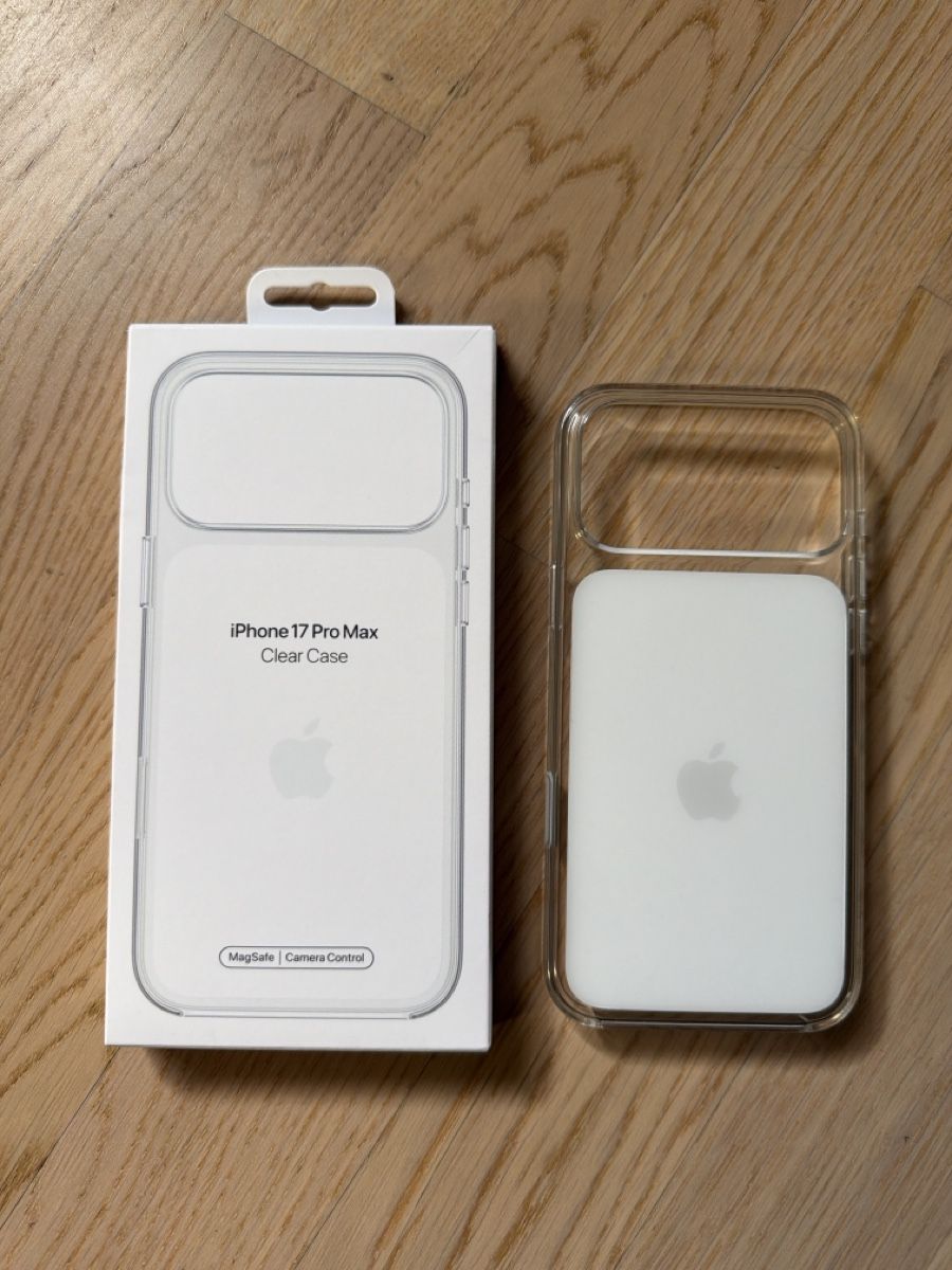 Apple Covers & Schutzfolien: Custodia trasparente iPhone 17 Pro Max MagSafe confezione – Gebraucht aus Zürich von fra89zh