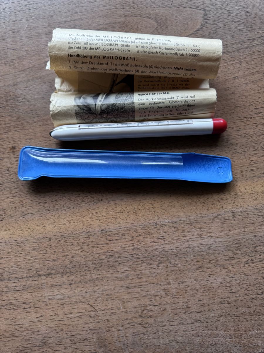 Misurare: Meilograph Entfernungsmesser vintage - Kartenmassstab – Usato da Zürich venduto da 2013tg