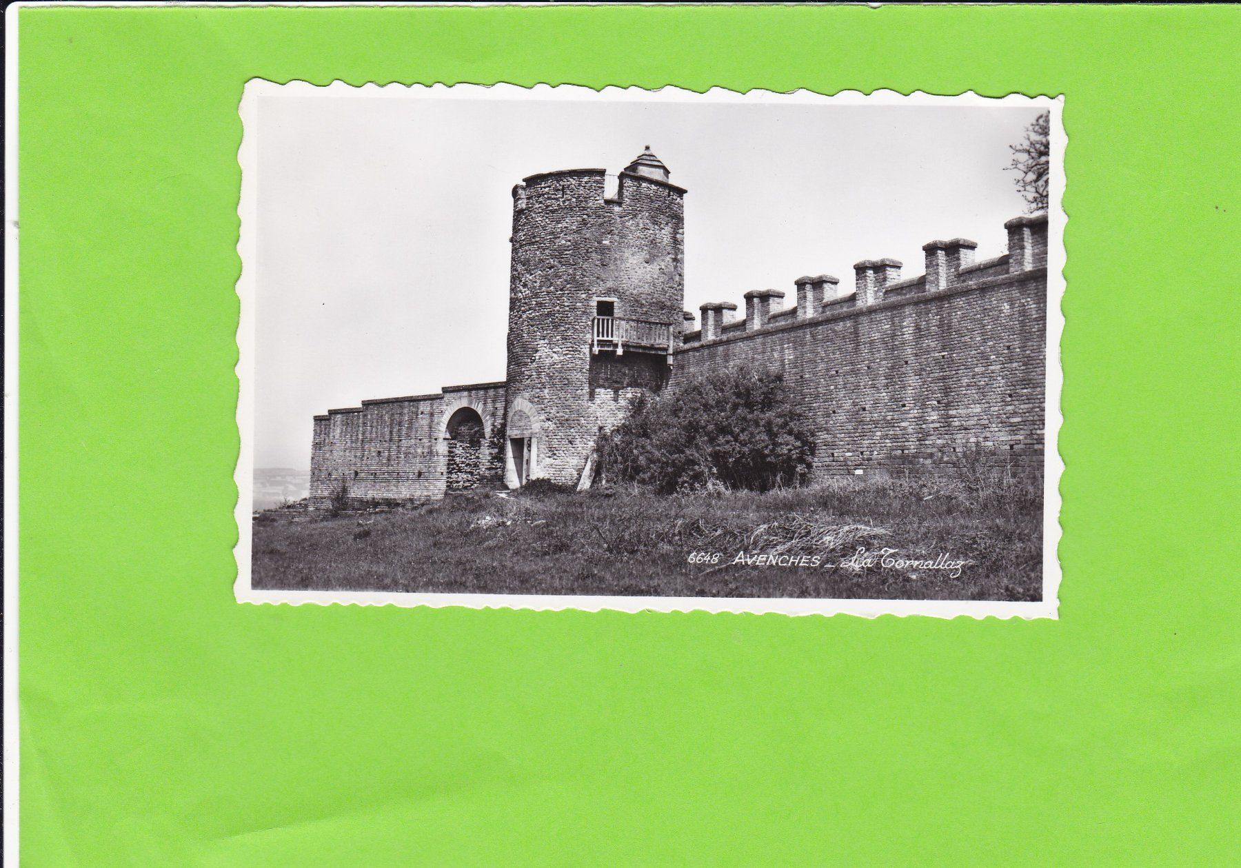 Cartoline postali: Avenches-La Tornallaz – Usato da St. Peterzell venduto da neckertal