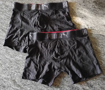 Puma Lifestyle Boxer Baumwolle 2x Schwarz Gr. S