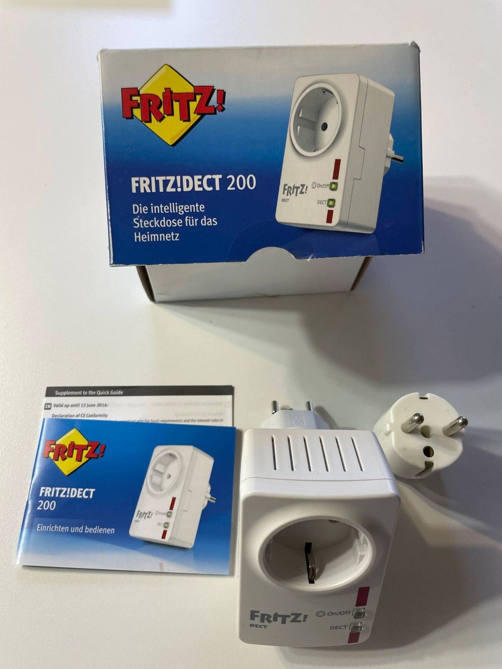Fritz Spine: AVM FRITZ!DECT 200 - intelligente Steckdose – Usato da Affeltrangen venduto da Mowgli_123 1