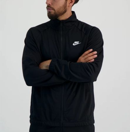 New Nike Sportswear gym training jacket in black, S