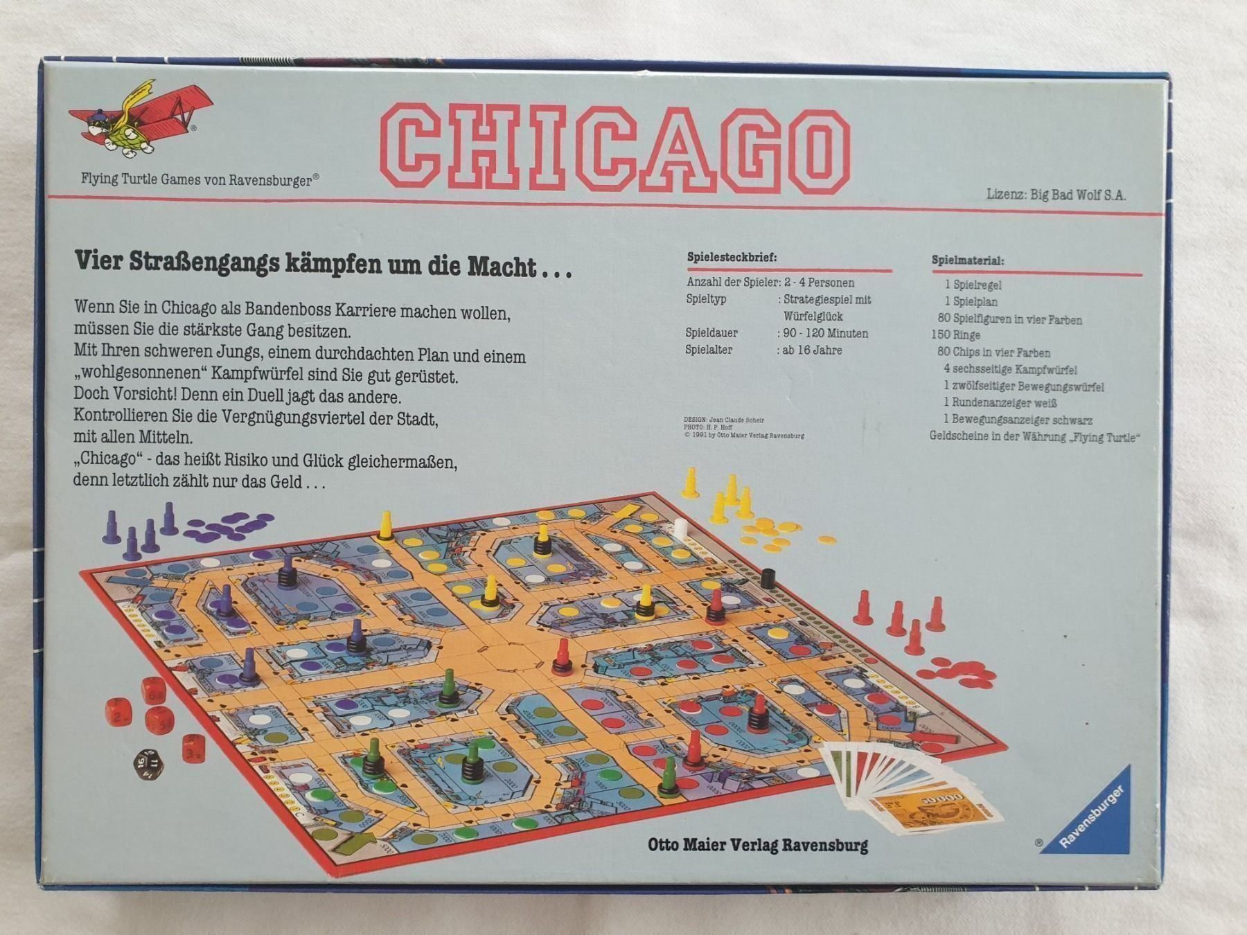 Ravensburger Giochi: Chicago von Ravensburger 1991 – Usato da Rebstein venduto da gimmma 1