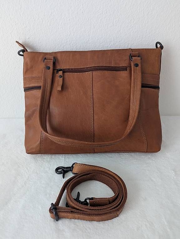 Borse da donna: Handtasche Spikes & Sparrow, Echtleder, Cognag – Usato da Zürich venduto da est_q7sj