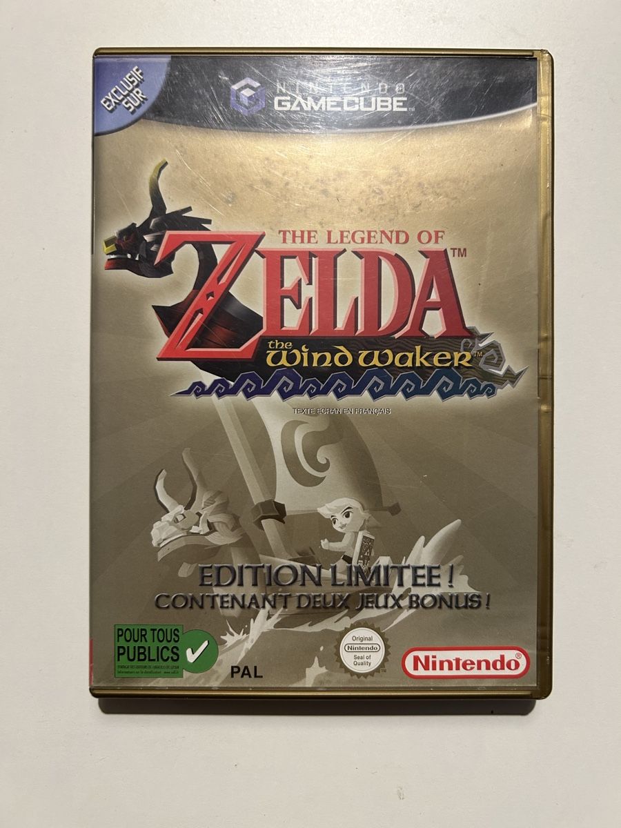 Nintendo Spiele: Zelda The Wind Waker ed.limitée FRA – Gebraucht aus Pully von PongDayOne