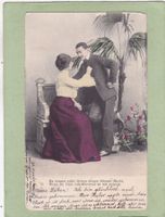 Kitsch Paar Frau Mann 1906