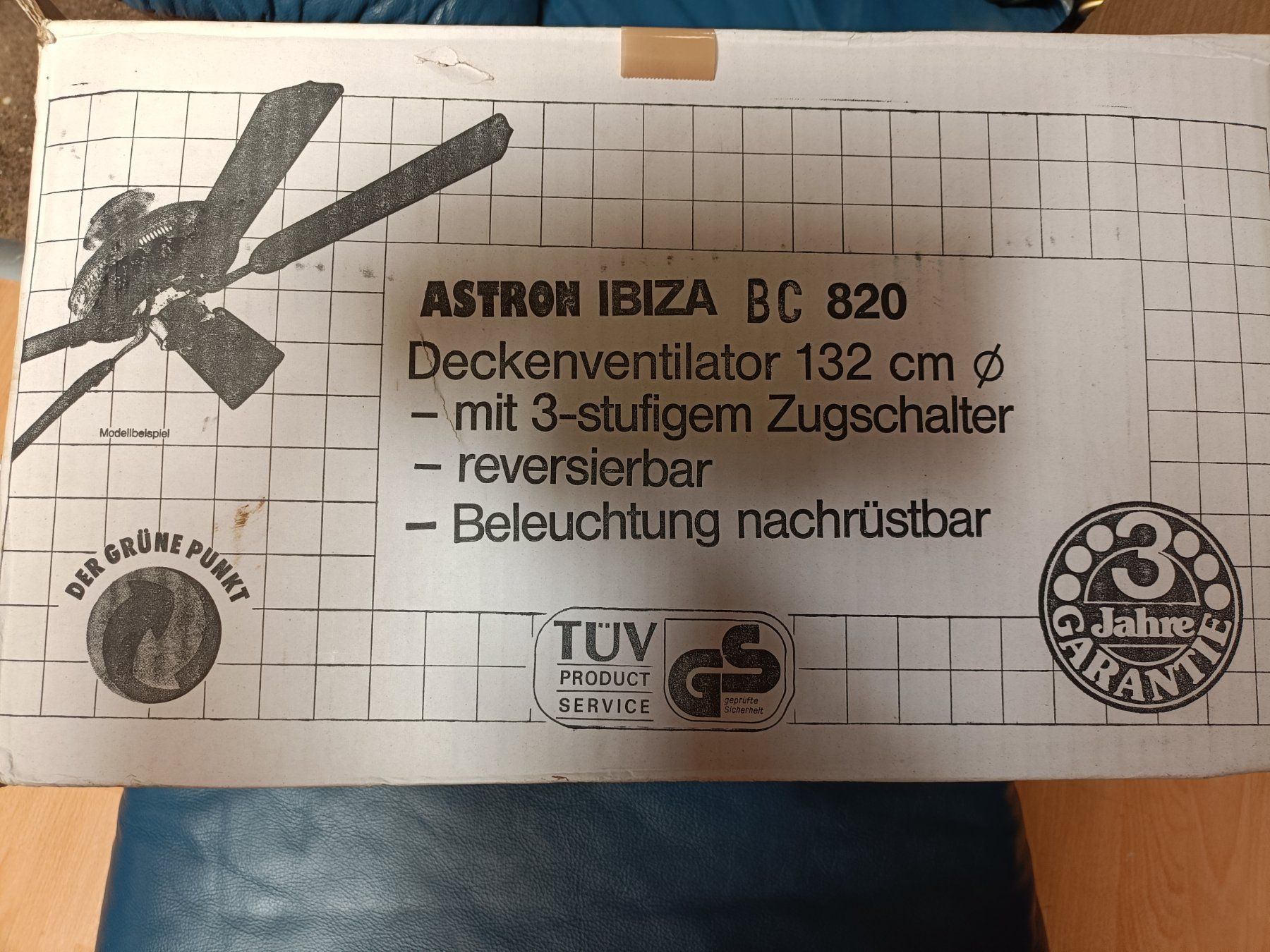 Ventilatoren: Deckenventilator – Gebraucht aus Köniz von Brockenreich