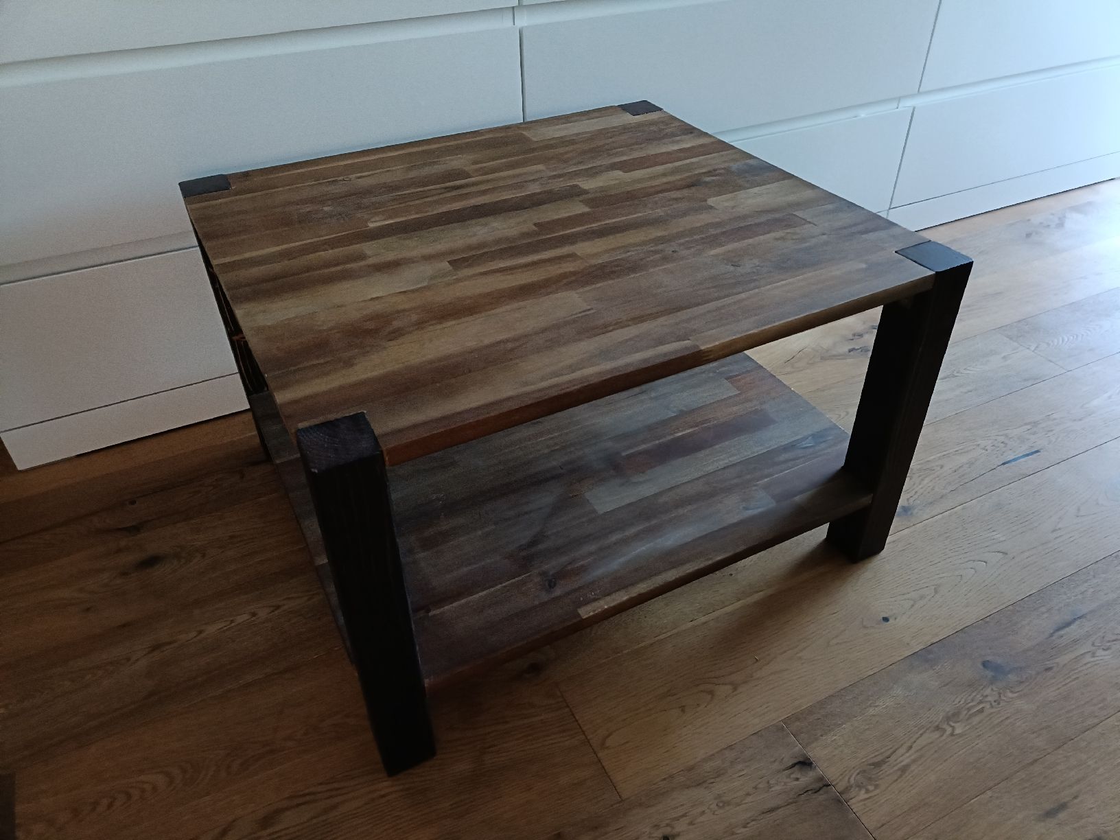 Holzartikel: Holz-Couchtisch, Massivholz, – Gebraucht aus St. Erhard von Lauko123 3