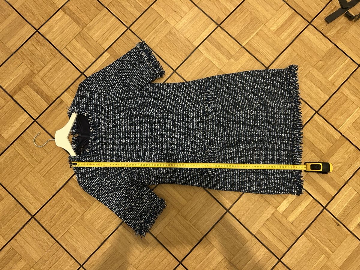 Vestiti: Robe BacYan bleue, taille S, Tweed – Nuovo (secondo la descrizione) da Genève venduto da aur_ypb7 4