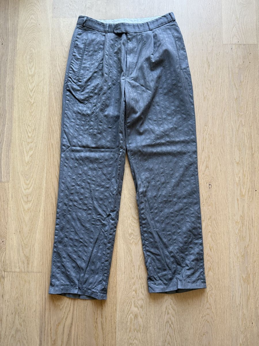 Pantaloni: Elegante graue Stoffhose – Usato da Zürich venduto da sandro_colombini