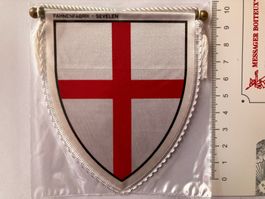 Vintage Fanion/Wimpel   ANGLETERRE / CROIX DE SAINT GEORGES
