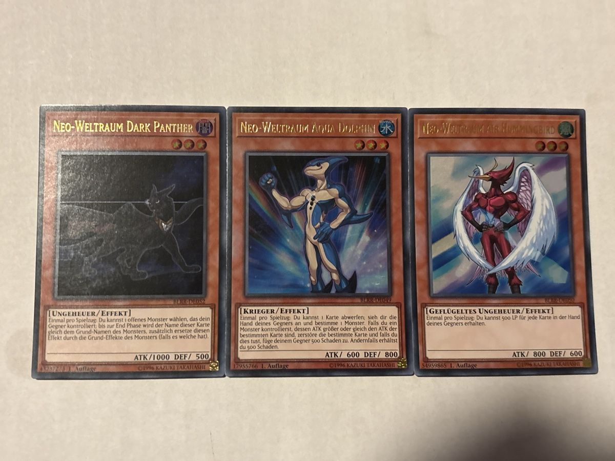 Yugioh Carte collezionabili: Yu-Gi-Oh Karten NEO-WELTRAUM Bundle! – Usato da Speicherschwendi venduto da YugisKartenKammer