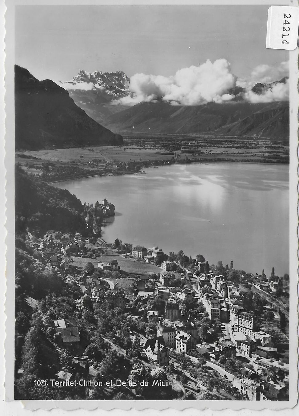 Cartoline postali: Territet-Chillon et Dents du Midi – Antico da Ettingen venduto da Kartenplanet