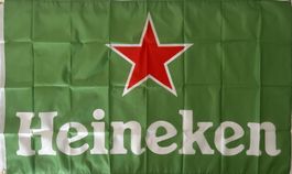 Heineken Fahne Bier Anheuser Busch InBev Hopfen Gerste Dose
