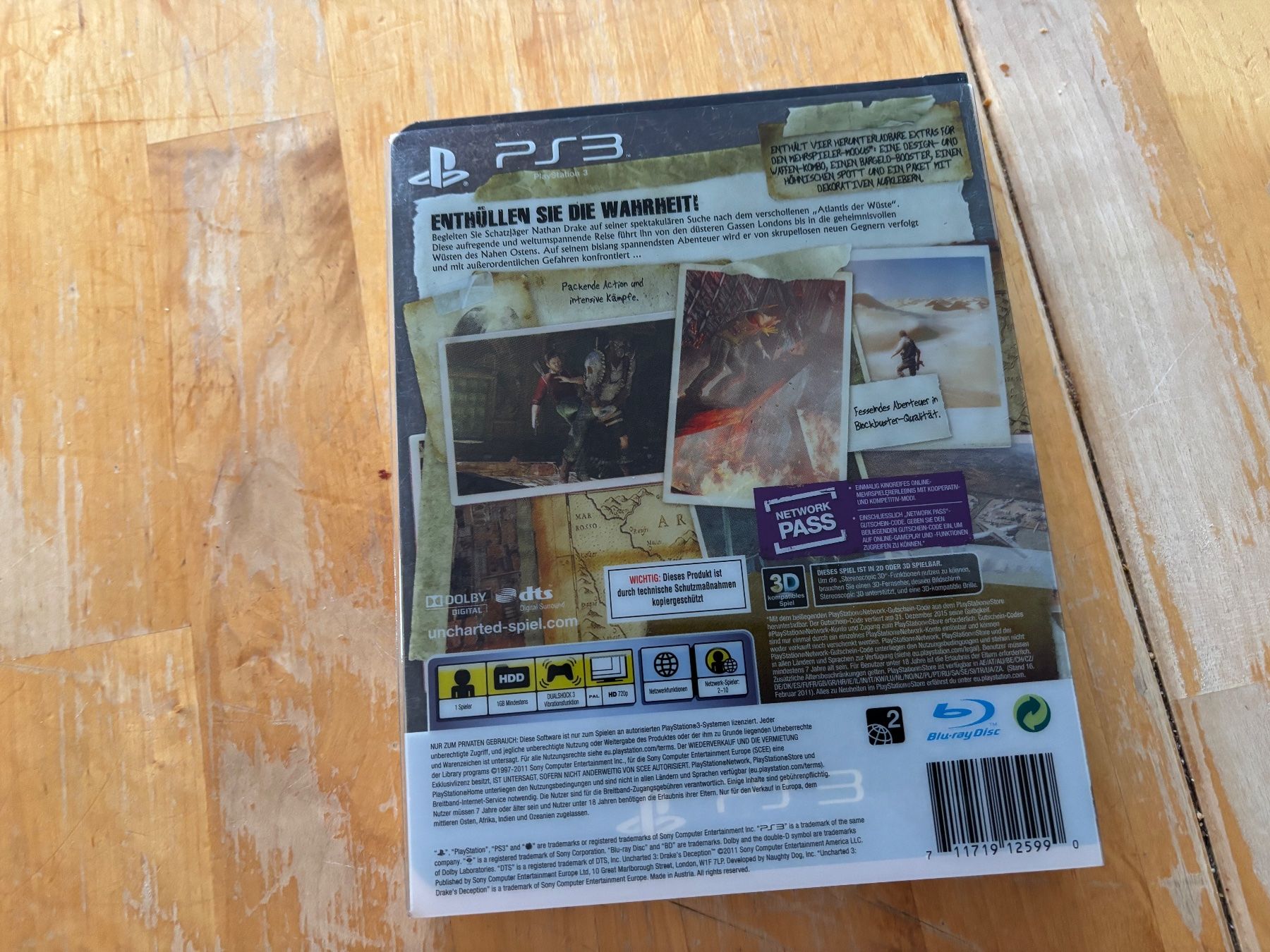 Spiele: Uncharted 3 Drake's Deception Special Edition (CIB) – Gebraucht aus Frenkendorf von Fionchen 1