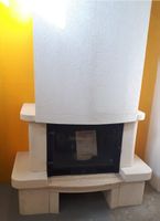cheminée avec foyer