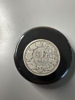 Schweiz 1/2 Fr. 1909 Münze guter Zustand