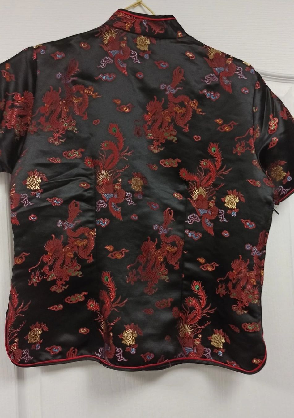 Top: Top chinois noir XL neuf – Nuovo (secondo la descrizione) da Leytron venduto da SoniaGreen 1