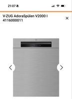 V-ZUG Adora V2000 Geschirrspüler