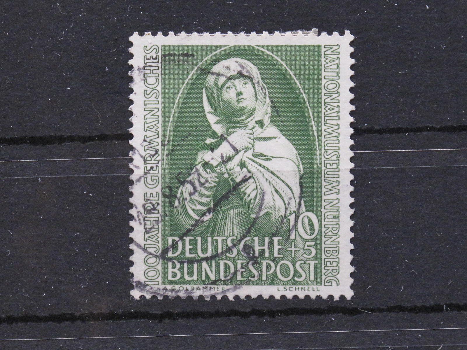 Tutti i francobolli: BRD 1952 Nationalmuseum Nürnberg gest. – Usato da Wil SG venduto da fva01