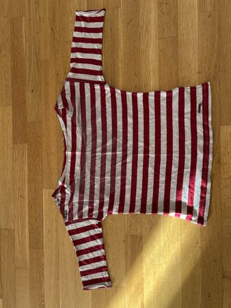 Damen T-Shirt GUESS gestreift Grösse XS guter Zustand