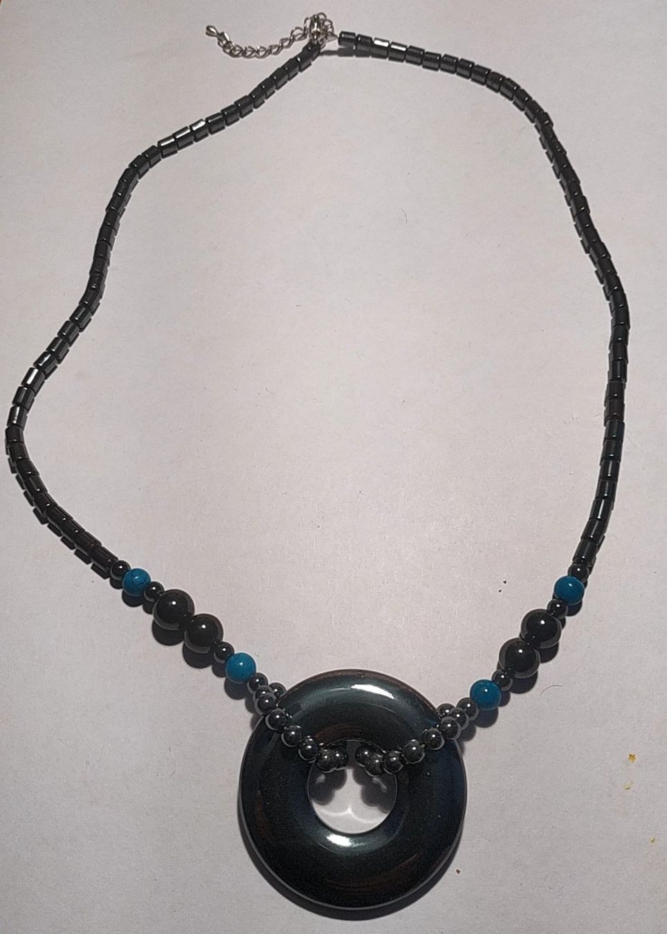 Catenine: Hämatit Kette Ring 44cm – Nuovo e nell'imballaggio originale da Münchenbuchsee venduto da Daniel0133