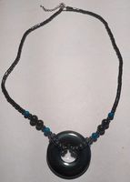 Hämatit Kette Ring 44cm
