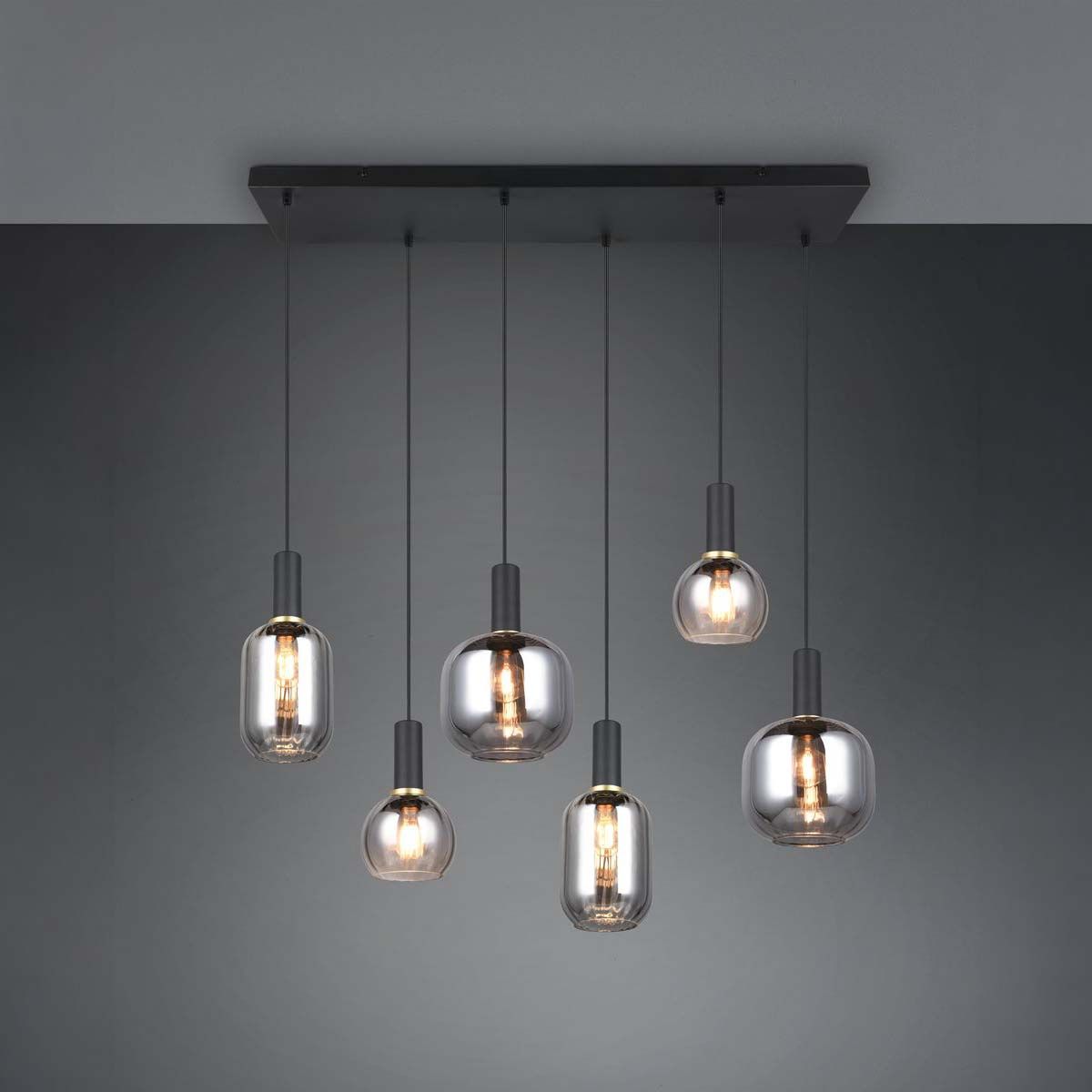 Lampadari & plafoniere: Pendelleuchte, 6 Strahler, 92 cm x 35 cm – Nuovo (secondo la descrizione) da Kreuzlingen venduto da Smart-Light 1
