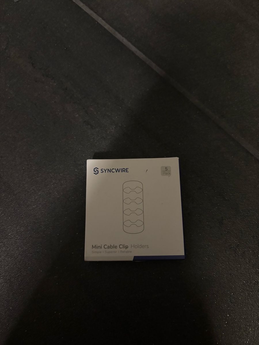 Altro Materiale elettrico: Syncwire Mini Kabelhalter 4 Stück weiss neu – Nuovo (secondo la descrizione) da Winterthur venduto da van_8fsq