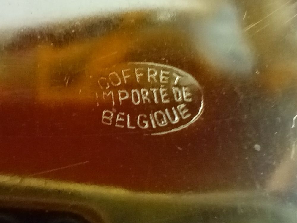 Barattoli: Vintage/ Antik Blechdose Goffret Importe de Belgique – Usato da Oberdorf BL venduto da Barocki888 1