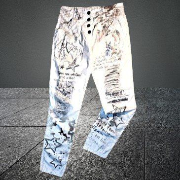 👖 Stylische Stretch-Jeans mit Grafik – Passt immer! ✨💫