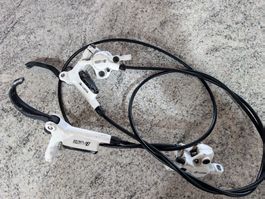 Tektro Draco hydraulische Scheibenbremsen Set weiß MTB
