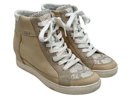 GEOX Baskets montantes à talon compensé. Pointure 38