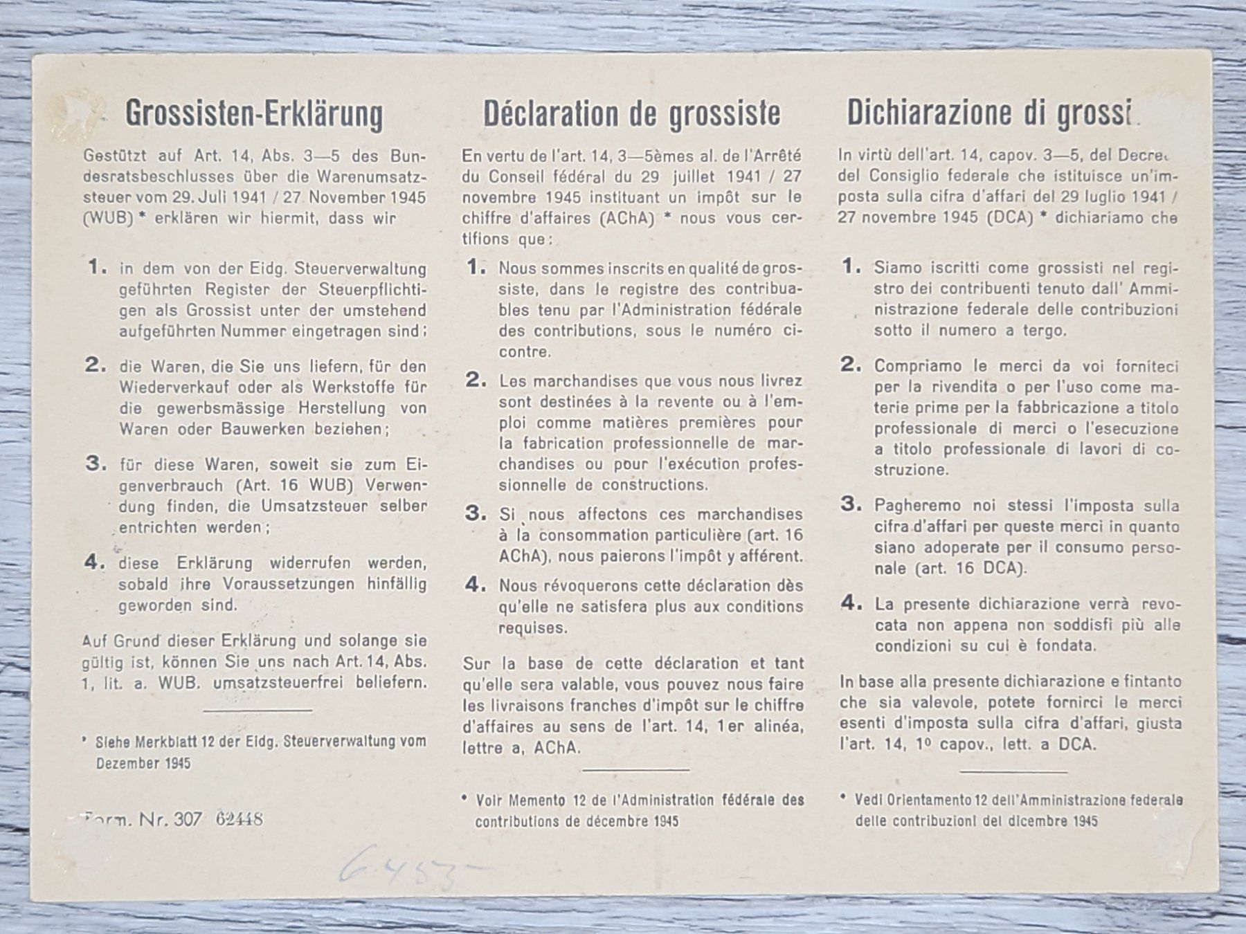 Tutti i francobolli: CL16 Carte Postale + Timbre Suisse 1956 – Usato da Cousset venduto da Patrick_Collections 1