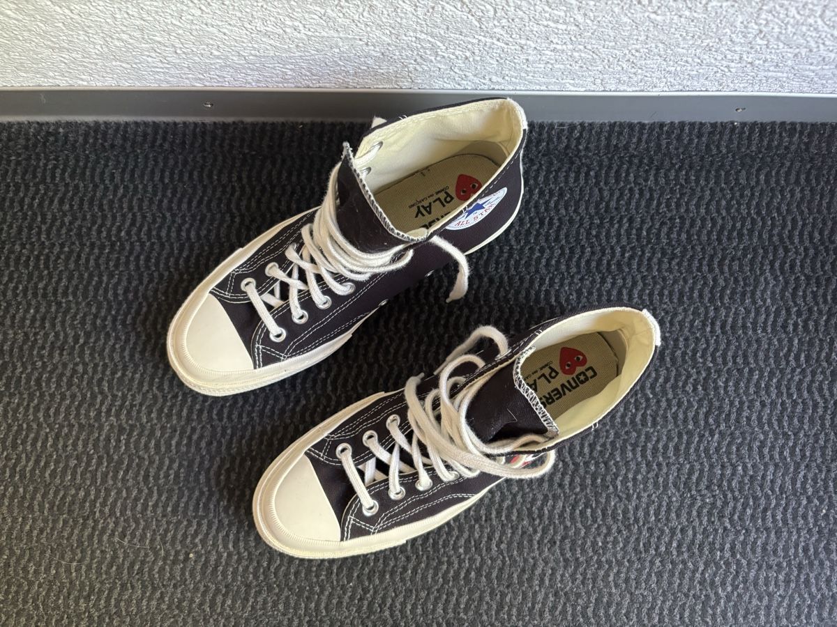 Comme Des Garcons Herrenschuhe: CONVERSE X COMME DES GARÇONS PLAY CHUCK 70 HIGH – Neu (gemäss Beschreibung) aus Neuenegg von celinezwahlen01 2