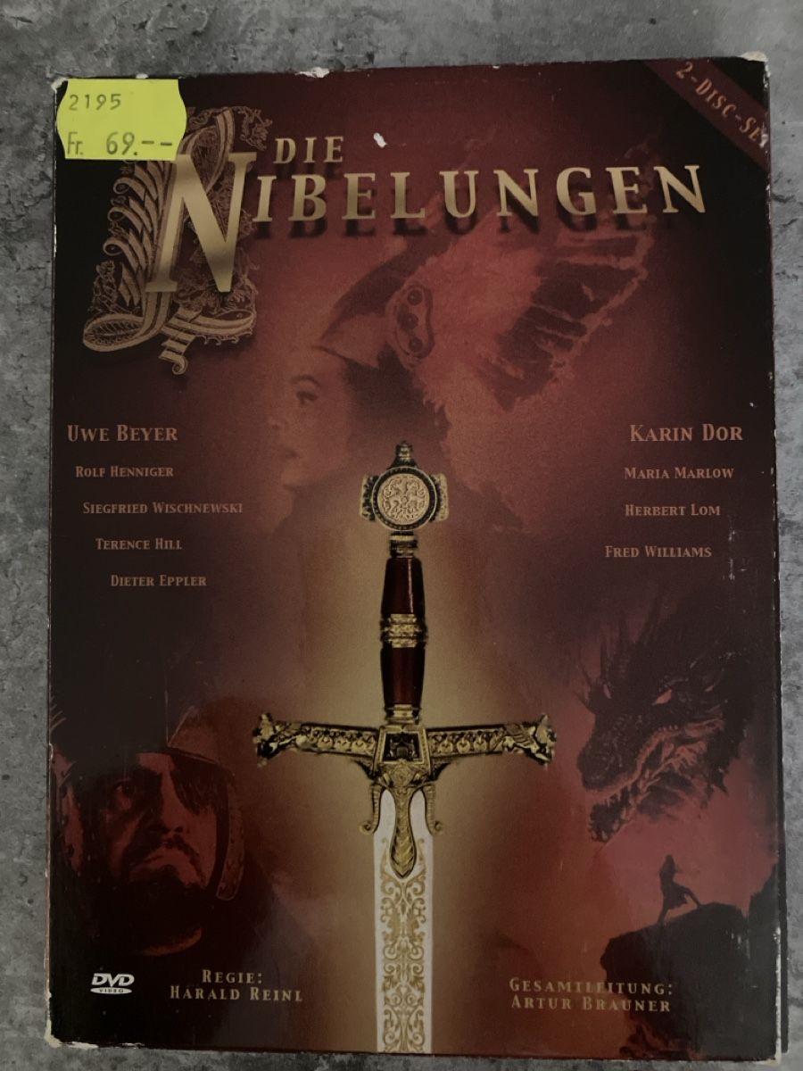 Tutti i DVDs: Die Nibelungen DVD - 2 Disc Set – Nuovo (secondo la descrizione) da Lausen venduto da Indexvision