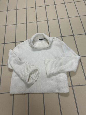 Weisser Strickpullover von comma, Kuschelig warm!