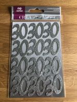 Klebezahlen 30 Silber - Artoz - P