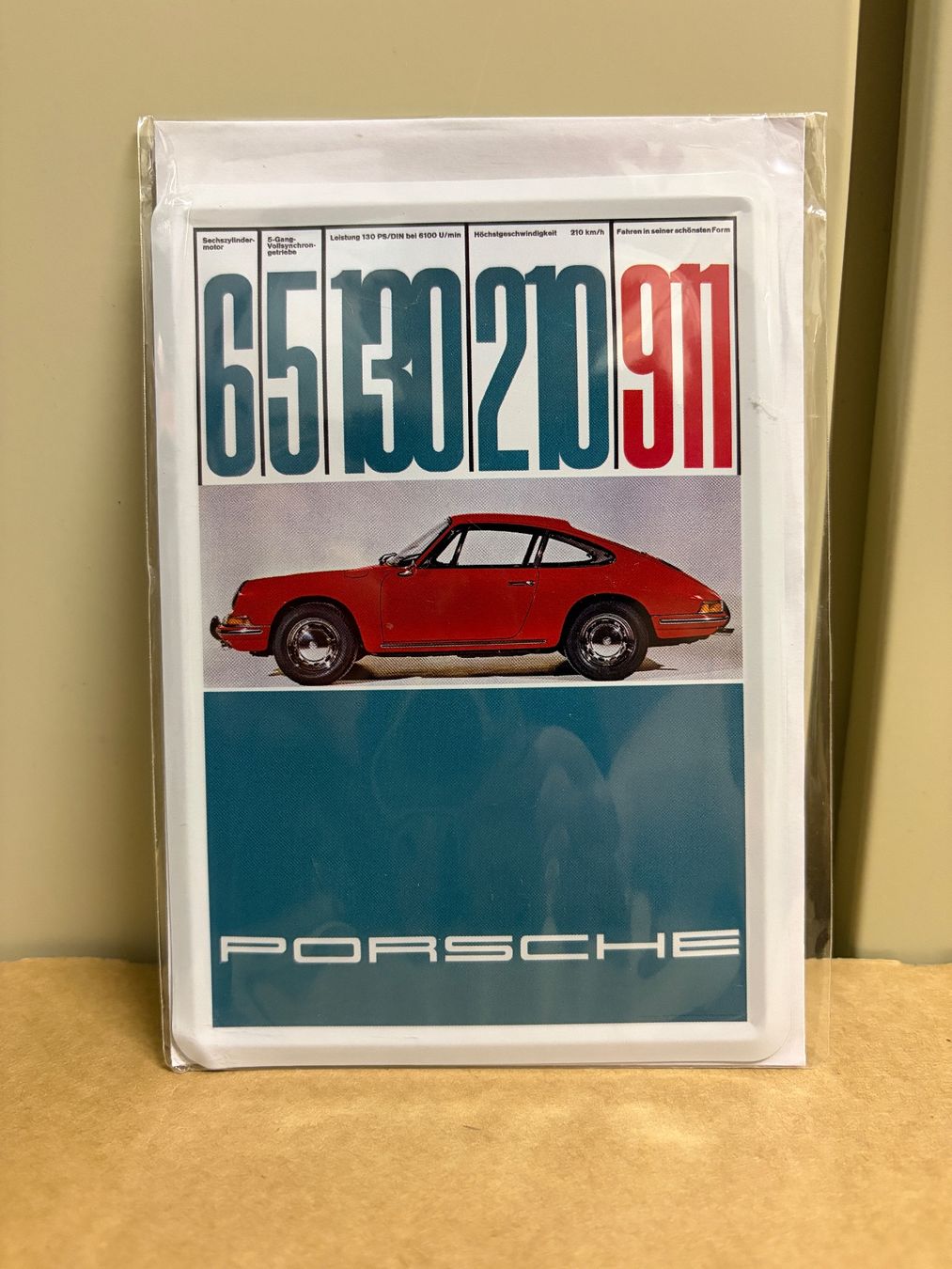 Porsche Insegne: Porsche Blechschild! – Nuovo e nell'imballaggio originale da Unterägeri venduto da Sportster0 3