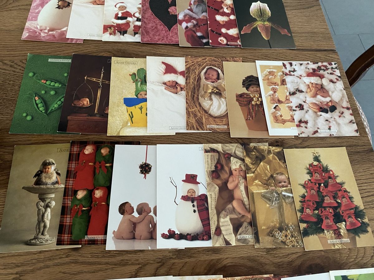 Cartes postales: Anne Geddes 42 Postkarten – D'occasion à Muri AG par sonneblueme10 2